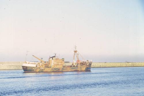 trawler Admiral Jellicoe in Aberdeen harbour