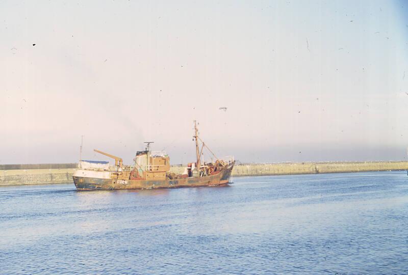 trawler Cevic in Aberdeen harbou