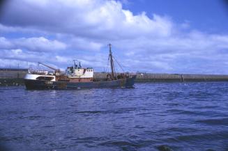 trawler Grampian Crest in Aberdeen harbour