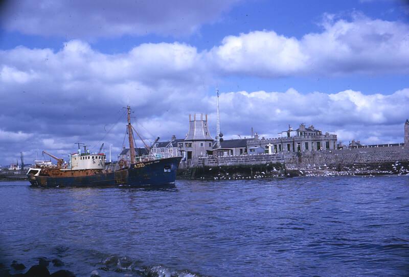 trawler Grampian Crest in Aberdeen harbour