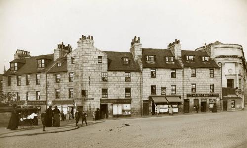 Corner of Blackfriars Street and Schoolhill