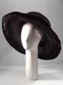 Large Black "Merry Widow" Hat