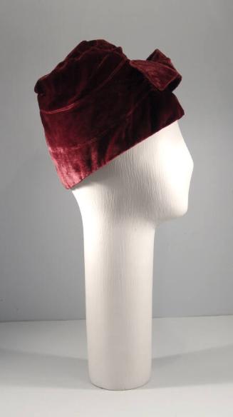 Wine Cloche Hat