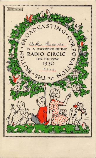 BBC Radio Circle Membership Card