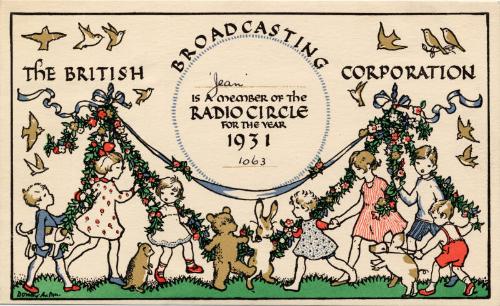 BBC Radio Circle Membership Card