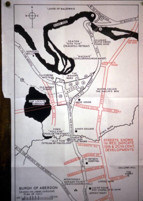 Plan Based on Parson Gordon's Map