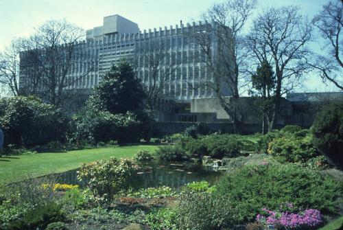 Zoological Building from Cruickshank Gardens Old Aberdeen