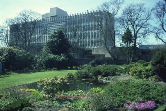 Zoological Building from Cruickshank Gardens Old Aberdeen