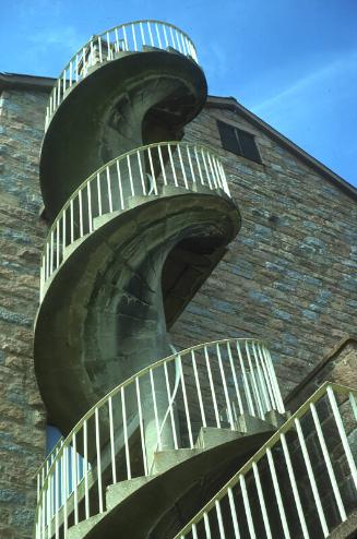 Spiral Staircase, University Chemistry Building Old Aberdeen