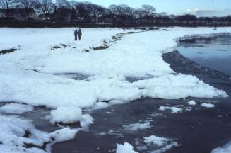 Ice on the River Dee