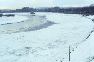 Ice on the River Dee