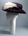 Lilac Feather Hat