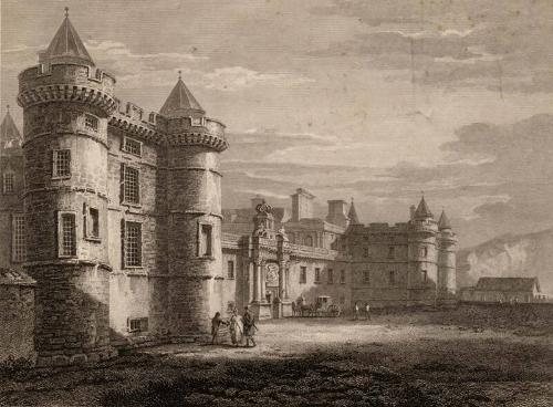 Holyrood Palace by W Lowry