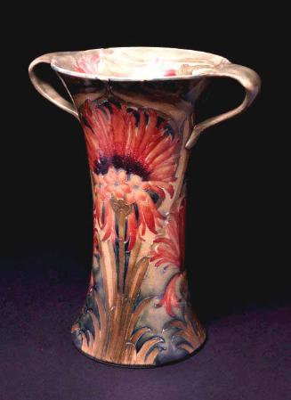 Cornflower Vase by J Macintyre