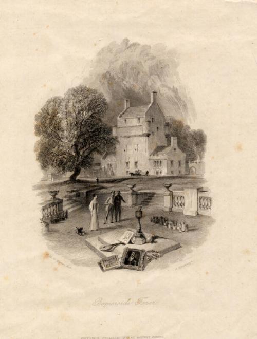 Bemerside Tower by  J Horsburgh