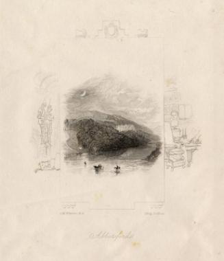 Abbotsford by John Henry Le Keux