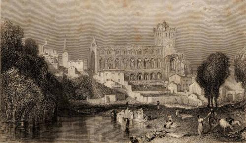 Jedburgh Abbey by Robert Brandard