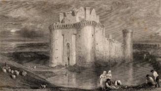 Caerlaverock Castle by Edward Goodall