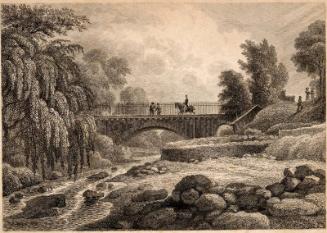 Midlothian, Stock Bridge, Water Of Leith by James Baylie Allen