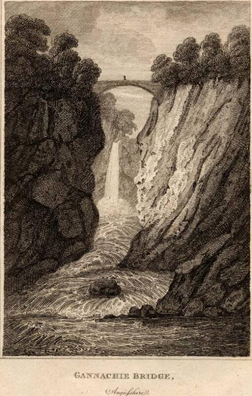 Gannachie Bridge. Near Edzell, Angus. by J Fittler