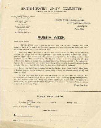 Russia Week Appeal