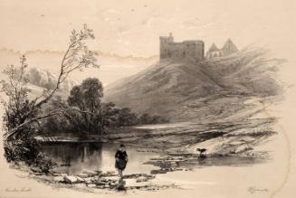 Scotland Delineated - Crichton Castle by James Duffield Harding