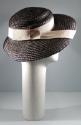 Wide Brim Hat Bow Trim