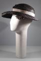 Wide Brim Hat Bow Trim