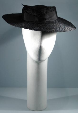 Large Flat Brim Hat