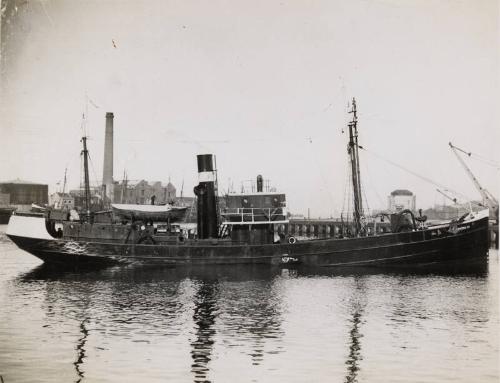 Photograph showing John Lewis built vessel Drifter No. 1
