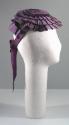 Round Purple Victorian Bonnet