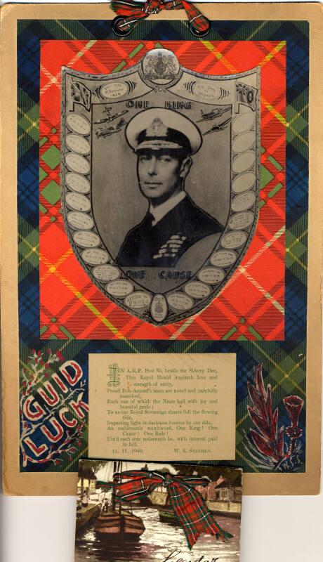 Calendar for 1941, ARP Post 50