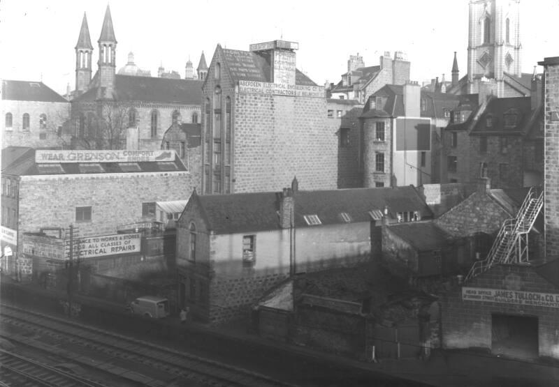 View Across Denburn Railway to Belmont Street