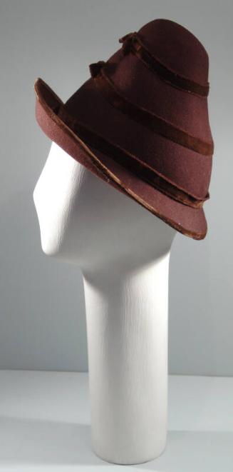 Brown Tower Hat
