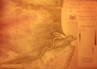 Plan of Aberdeen - Topography