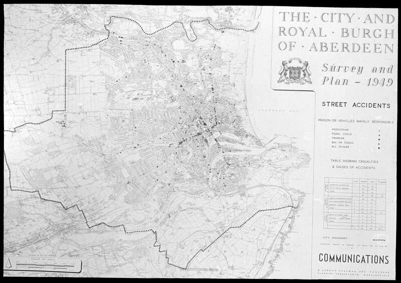 Plan of Aberdeen - Street Accidents