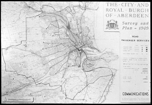 Plan of Aberdeen - Passenger Services