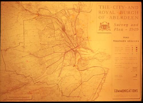 Plan of Aberdeen - Passenger Services