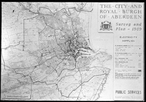 Plan of Aberdeen - Electricity Supply