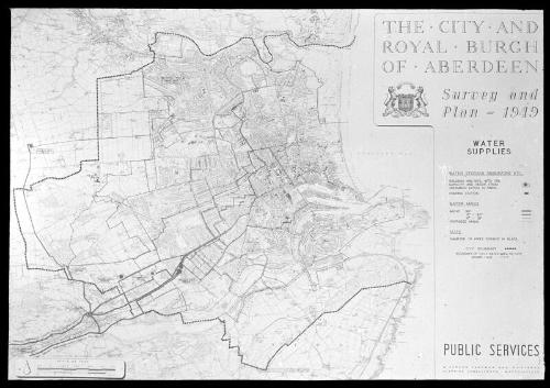 Plan of Aberdeen - Water Supplies