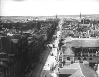 Looking West Up Union Street from Town House Tower