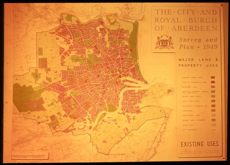 Plan of Aberdeen - Land and Property Uses