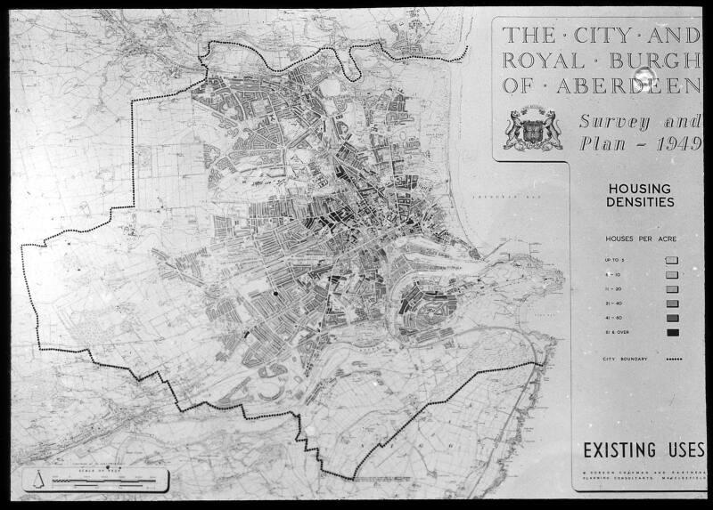 Plan of Aberdeen - Housing Densities