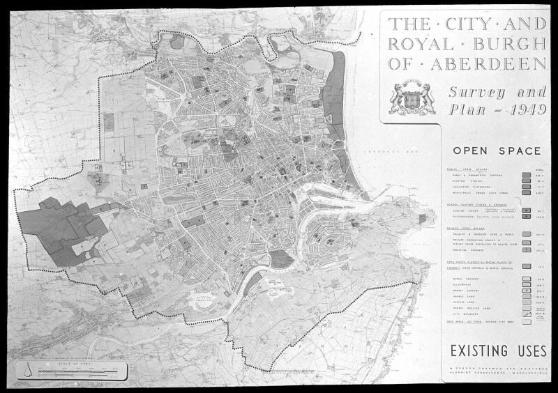 Plan of Aberdeen - Open Spaces