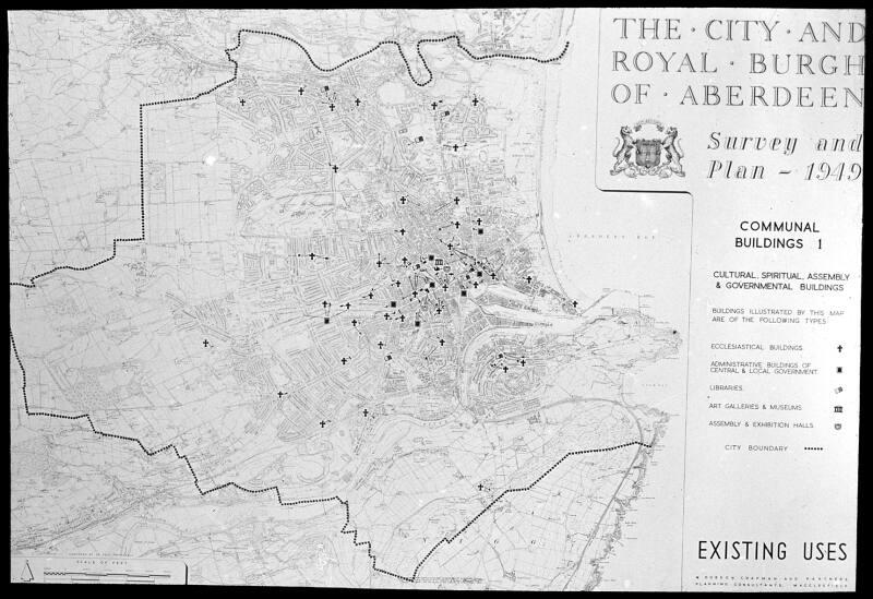 Plan of Aberdeen - Communal Buildings