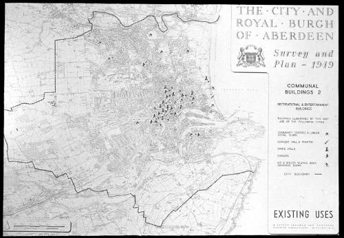 Plan of Aberdeen - Communal Buildings