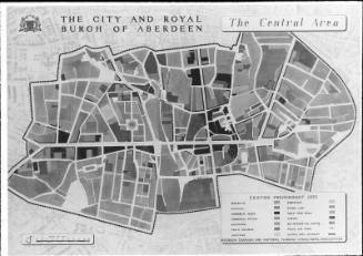 Plan of Aberdeen - Central Area