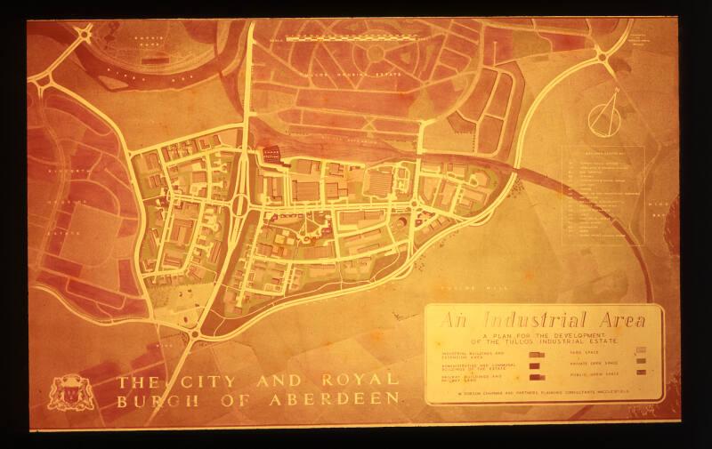 Plan of Aberdeen - Tullos Industrial Area