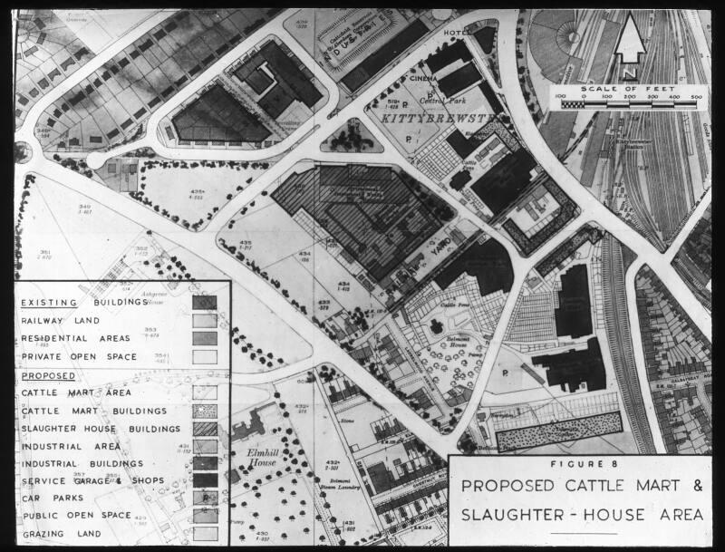 Plan of Aberdeen - Cattle Mart and Slaughter House Area