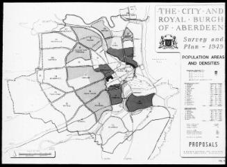 Plan of Aberdeen - Population Densities